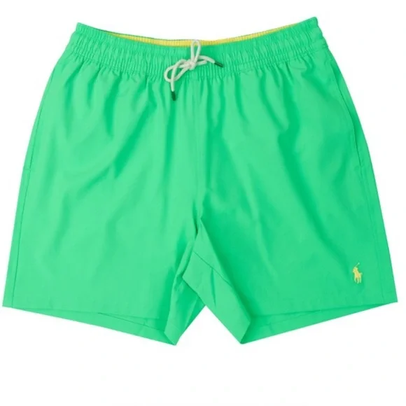NWT MEN’S POLO RALPH LAUREN TRAVELER CLASSIC SWIM STRETCH SHORTS - XLT - Picture 2 of 12